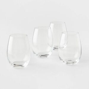 Threshold Signature -  Set of 4 White Wine Glasses St White